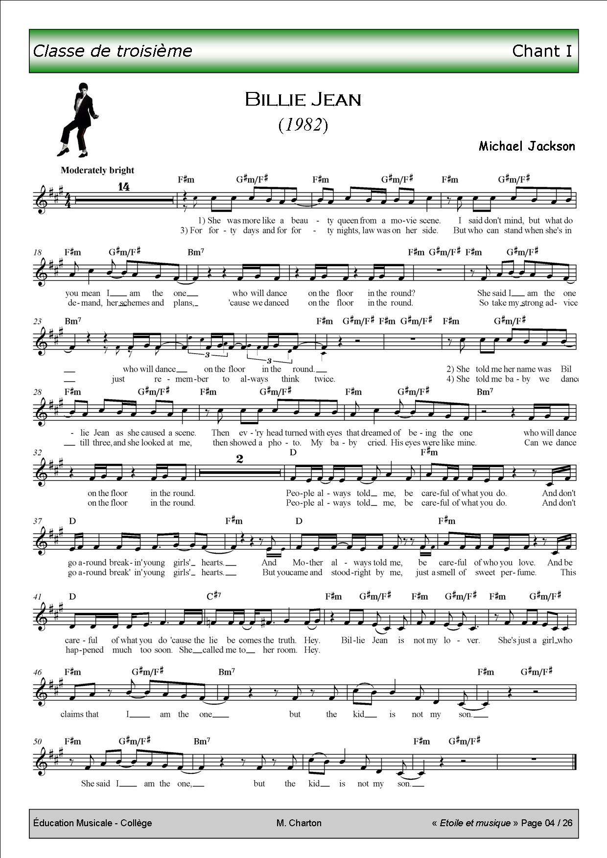 Fiche sequence education musicale college